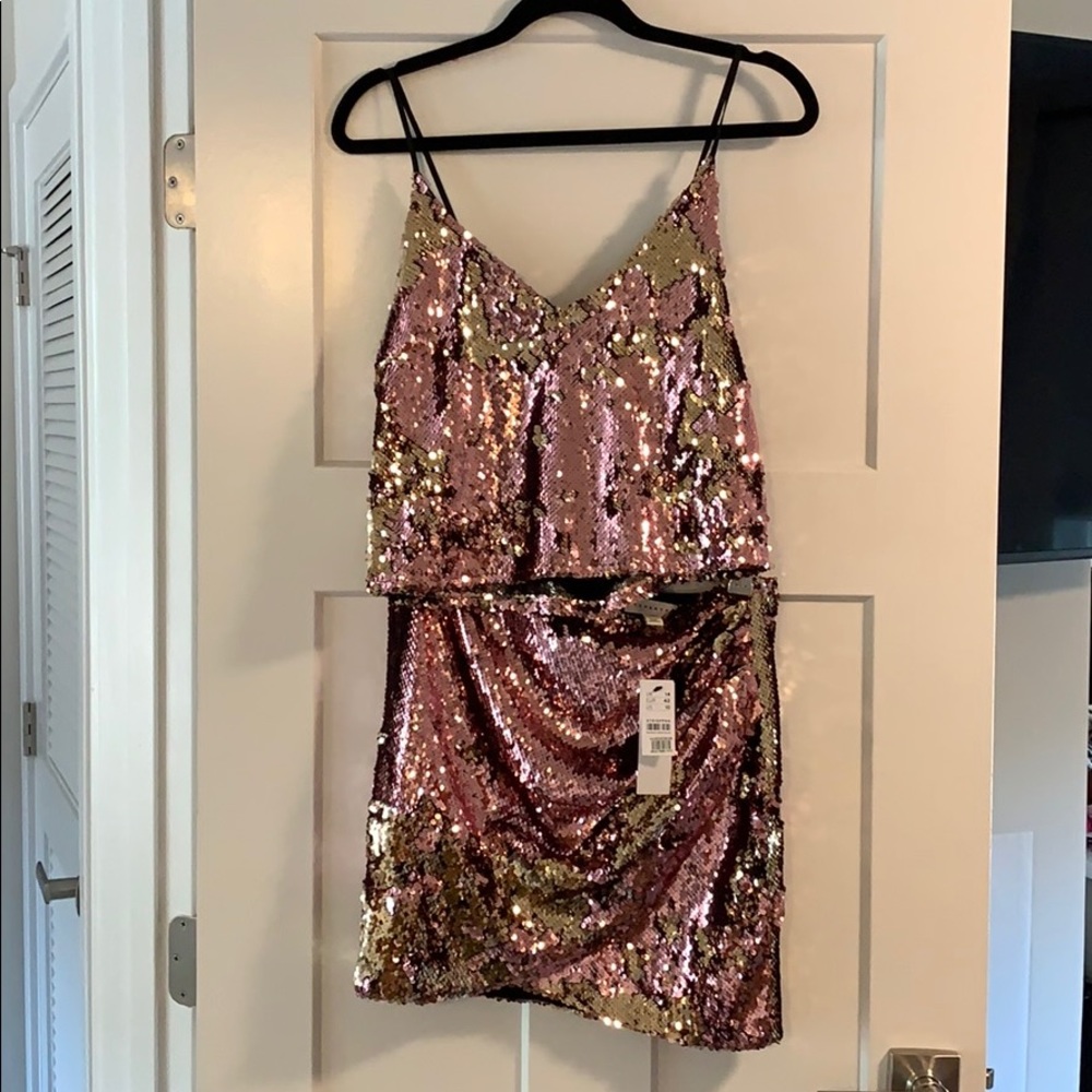 TopShop NWT sequin set